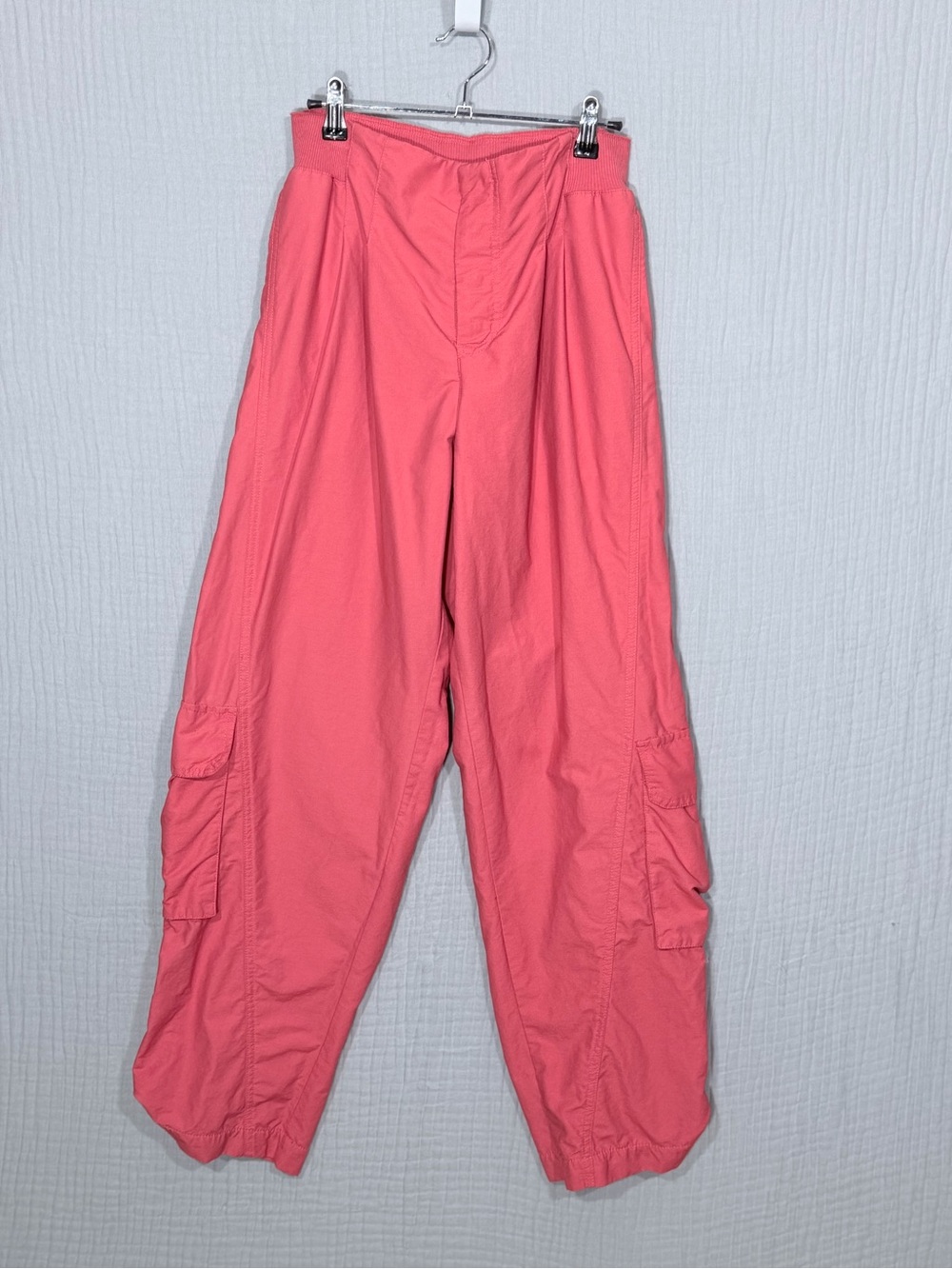 FP Movement by Free People Coral Pink Cropped Cargo Pants size M